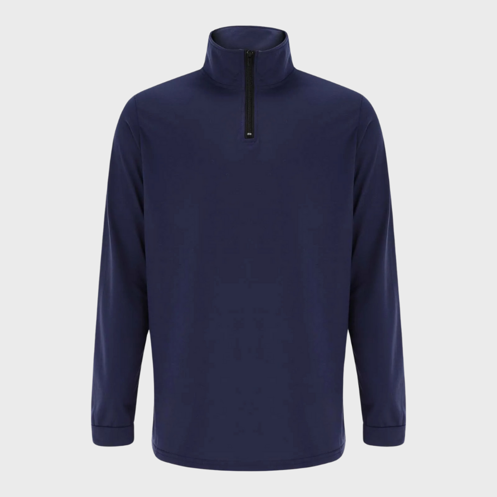 Heren Half-Zip Trui – Comfortabele Lichtgewicht Pullover
