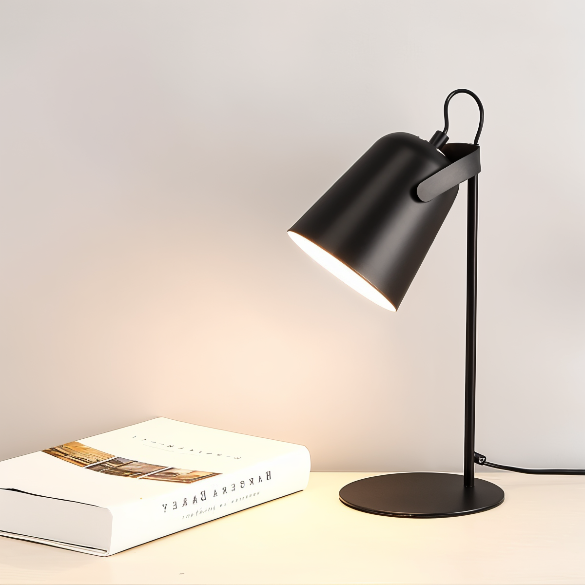 Minimalistische LED Tafellamp – Moderne Bureaulamp voor Sfeer & Werk