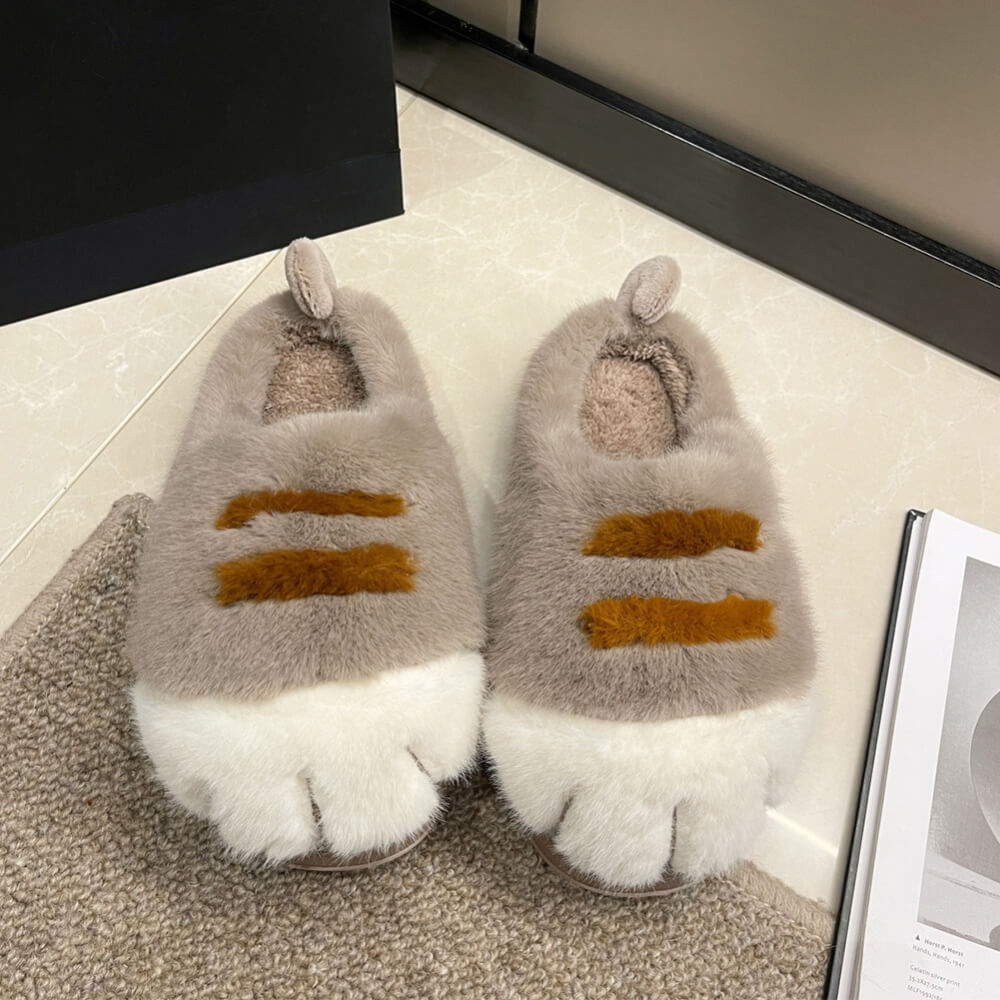Kattenpootjes Huisschoenen - Warm, Comfortabel en Stijlvol-mezamstore.nl