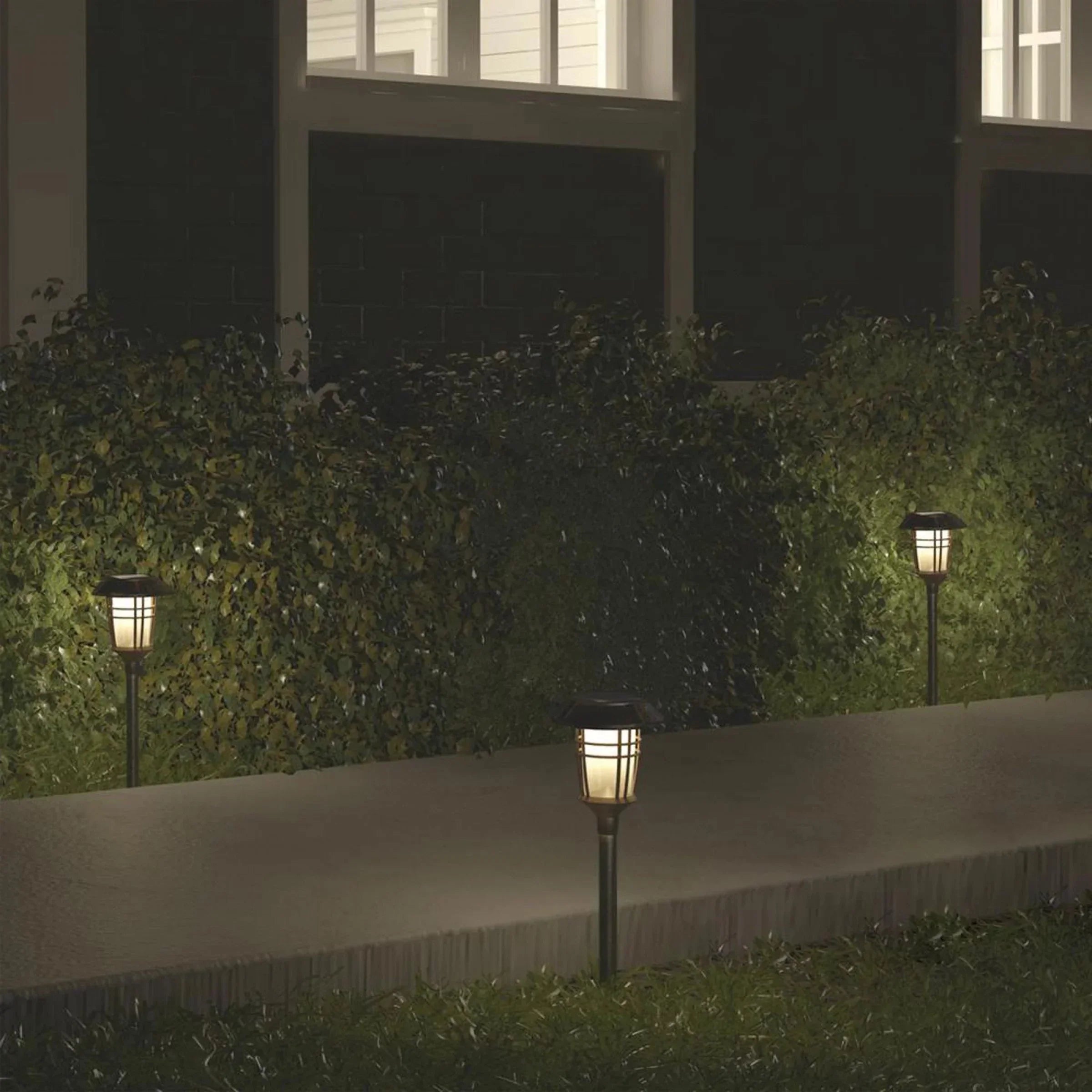 Zonne Tuinlampen Set van 6 - Sfeervolle Buitenverlichting