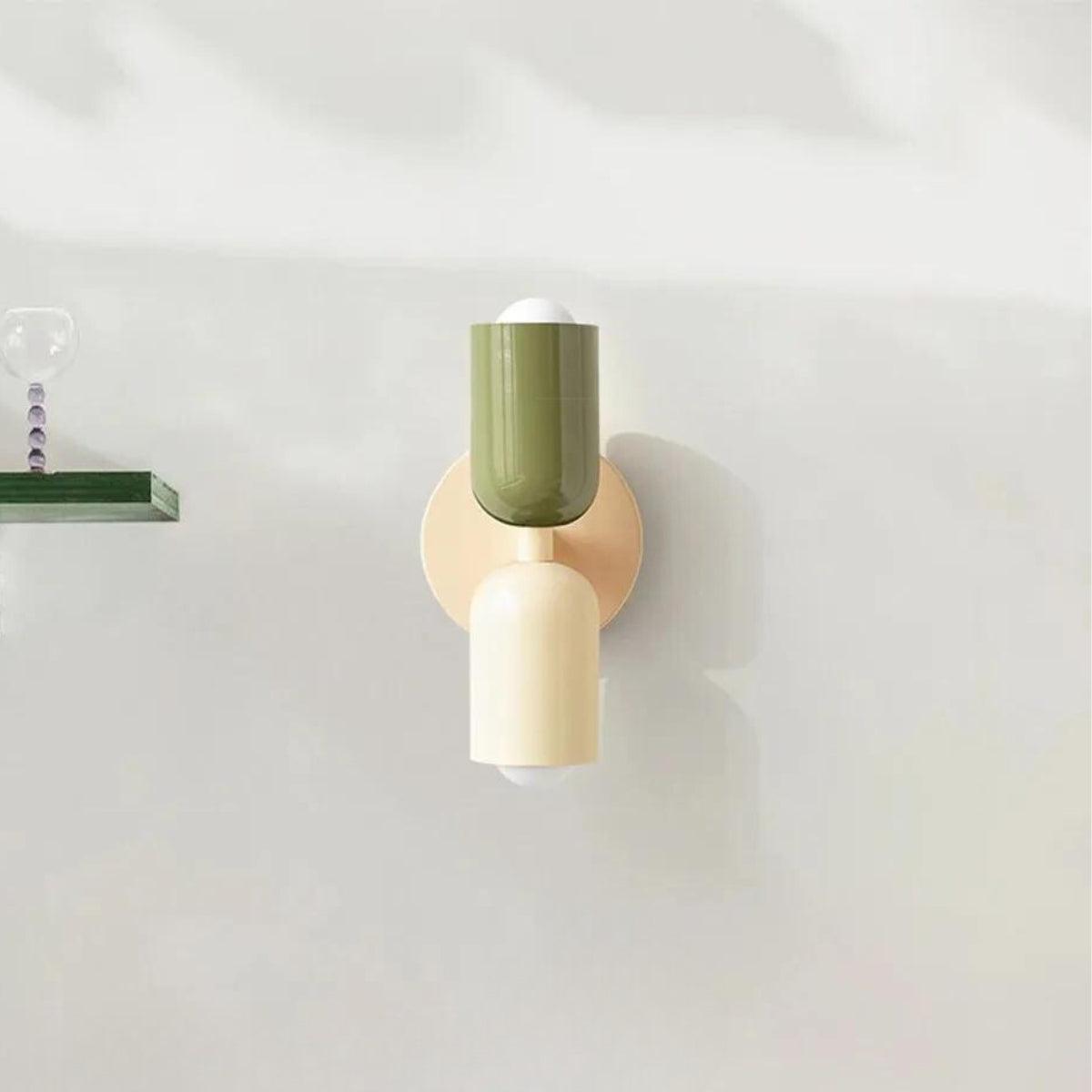 Dubbele Wandlamp in Scandinavische Stijl Glas