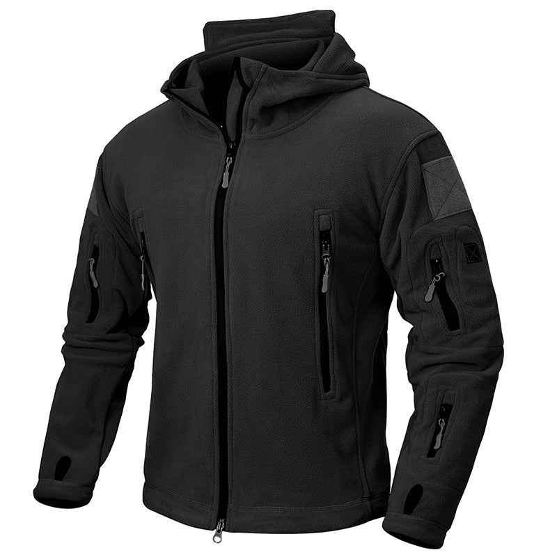 Tactische Fleece Kapuzenjacke voor Winter - Warm en Functioneel-mezamstore.nl