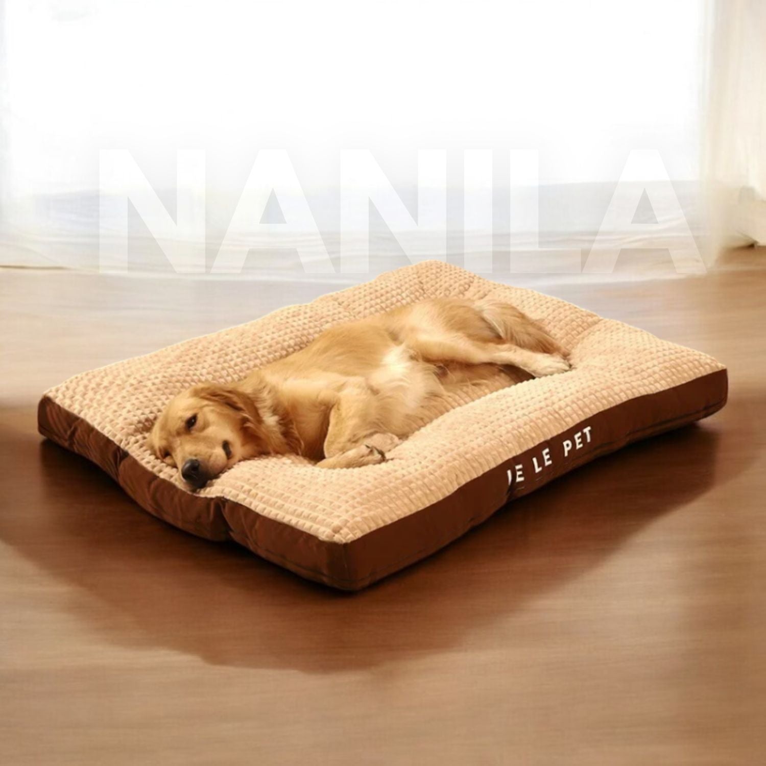 Luxe Hondenmand met Verhoogde Randen – Comfortabel Bed voor Honden