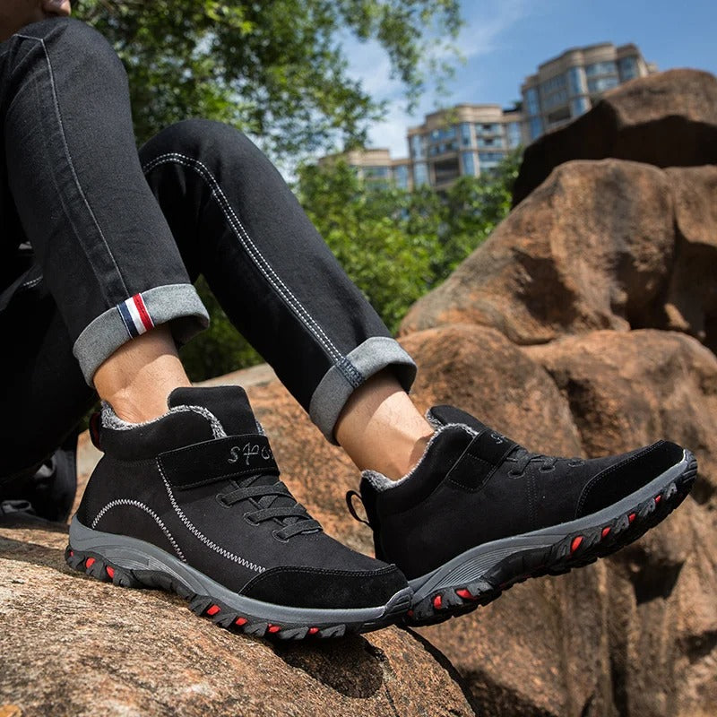 Wasserdichte Winterstiefelschoenen voor Heren met Rits-mezamstore.nl