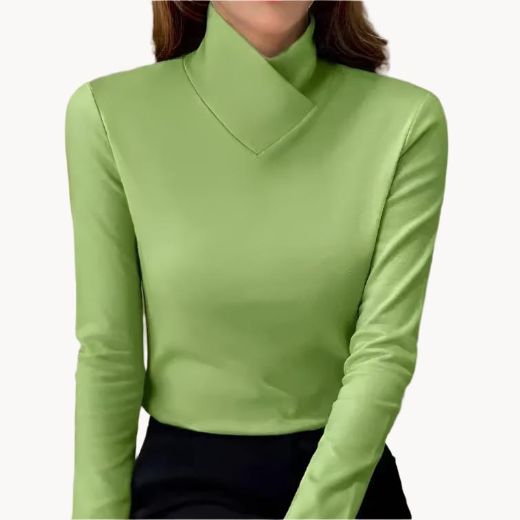 Elegante Rollkragenpullover voor Comfort en Stijl-mezamstore.nl