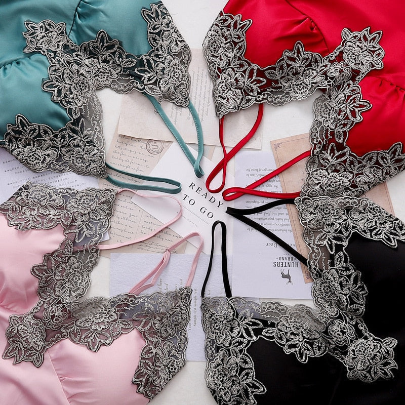 Luxe Zijde Pyjama Set voor Gevoelige Huid