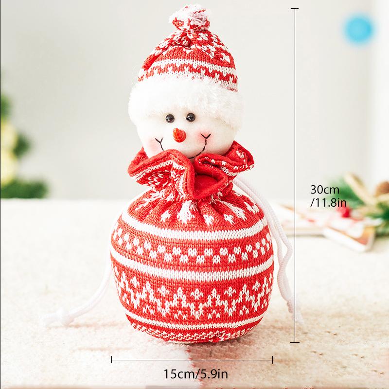 Kerst Gift Bag – Decoratieve Cadeautas Sneeuwman/Rendier/Kerstman