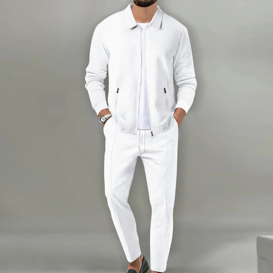 Klassieke Cardigan Set voor Heren met Comfortabele en Stijlvolle Look