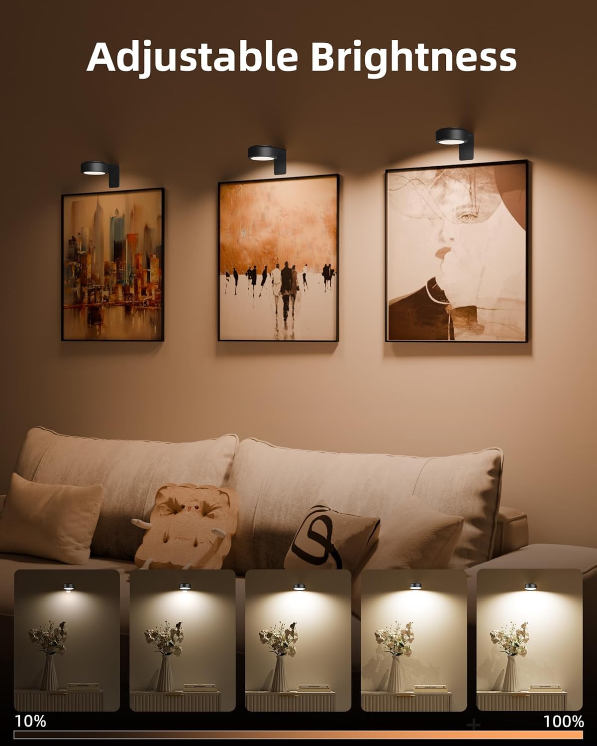 LED Wandlamp met Kleurverlichting voor Wandnissen & Decoratie