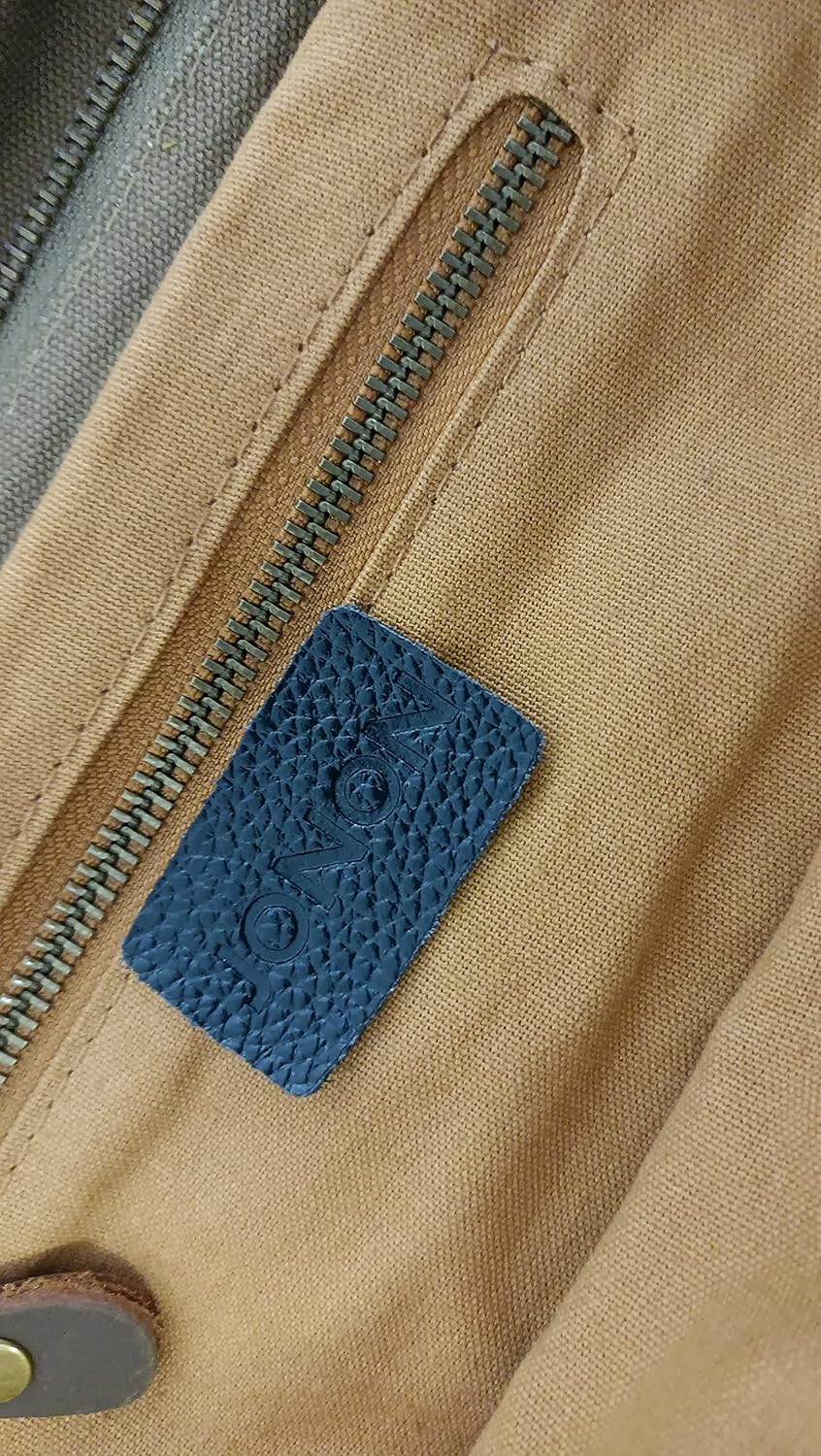 Vintage Canvas Messenger Tas voor Laptops 13-17 Inch Groen