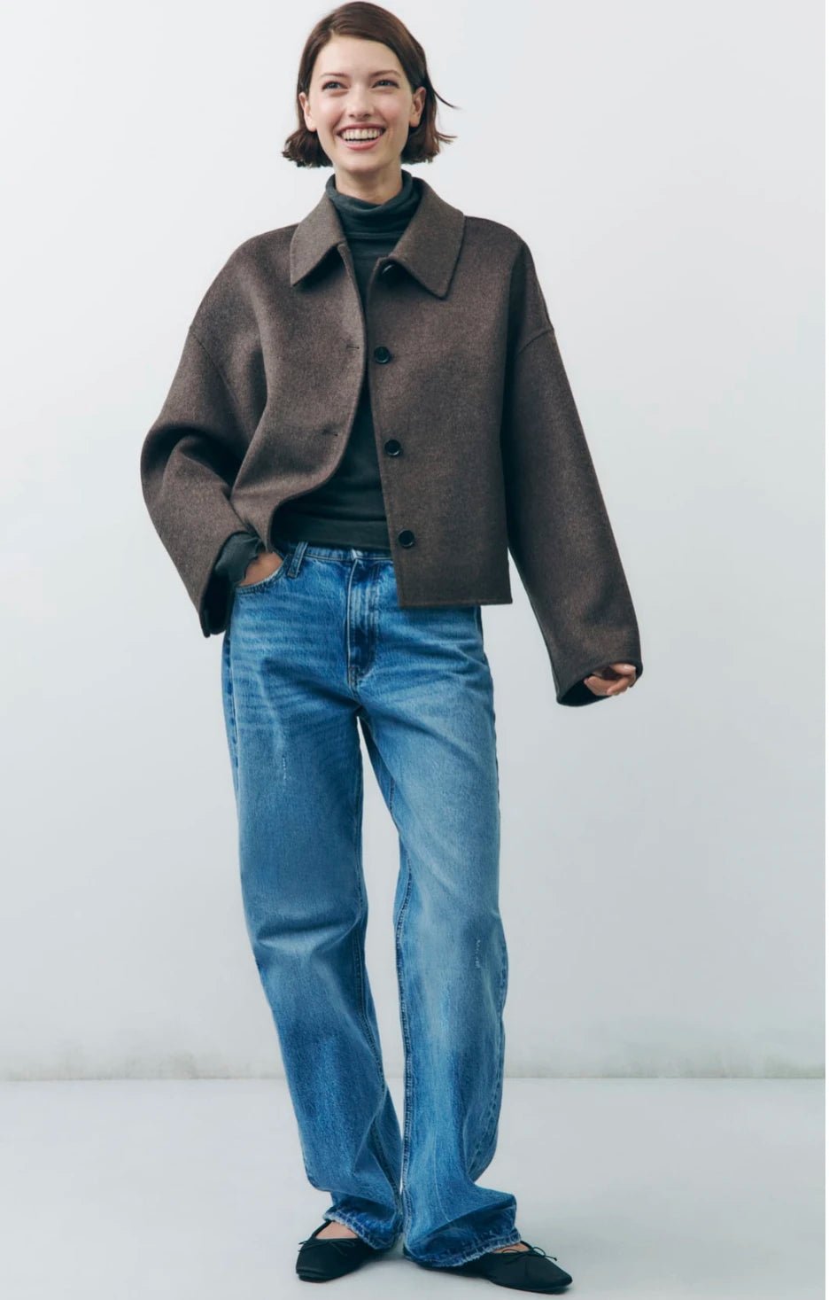 Dikke Oversized Damesmantel voor Koude Dagen