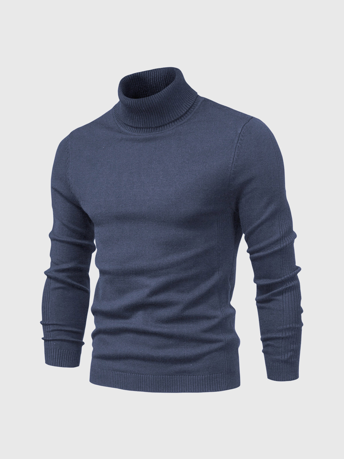 Heren Coltrui – Slim Fit Gebreide Wintertrui