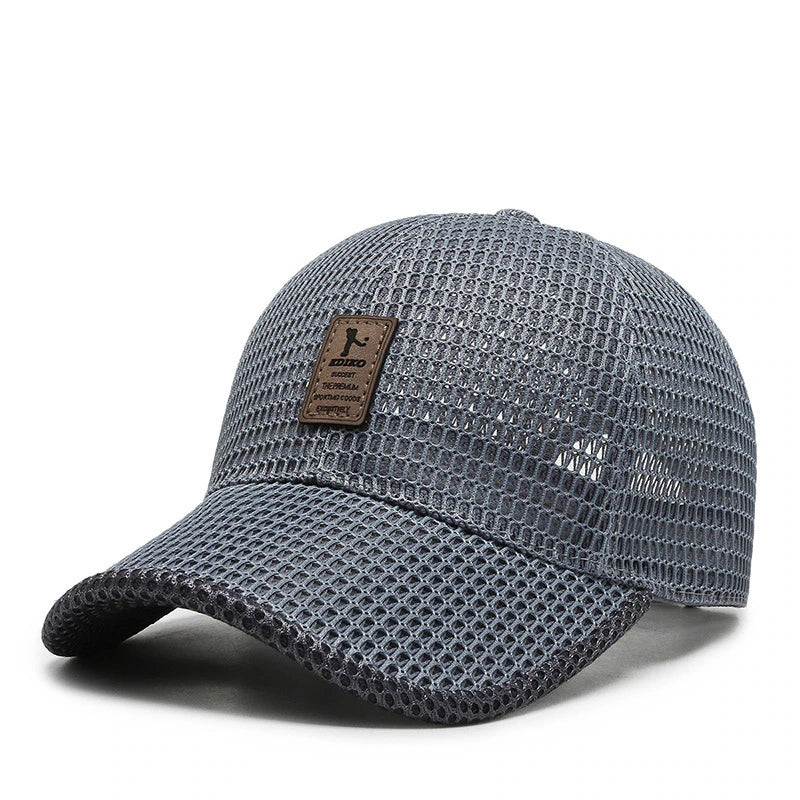 Ademende Zomerpet | Verstelbare Snapback voor Outdooractiviteiten