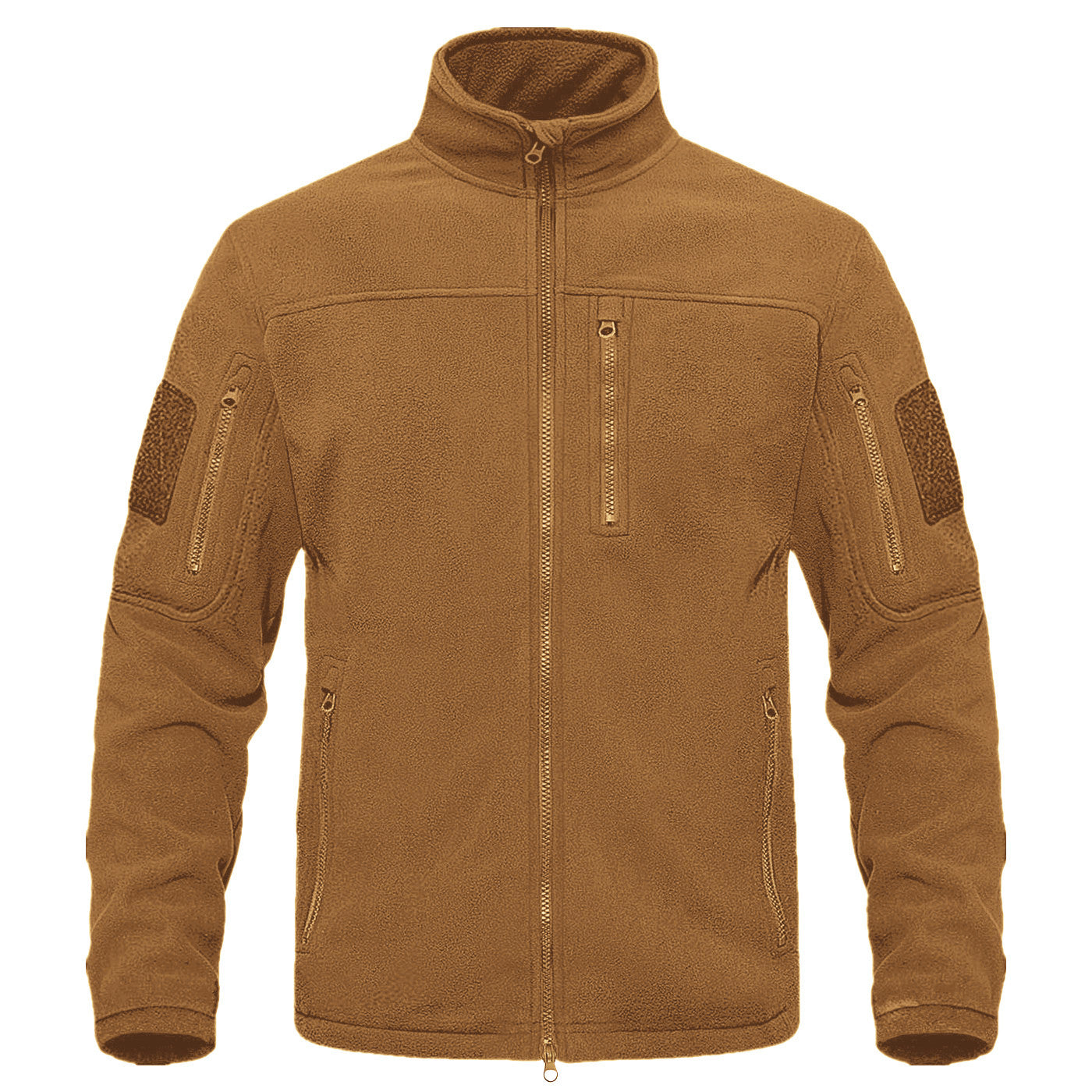 Fleecejacke voor Mannen - Winddicht en Warm voor Buitenactiviteiten-mezamstore.nl