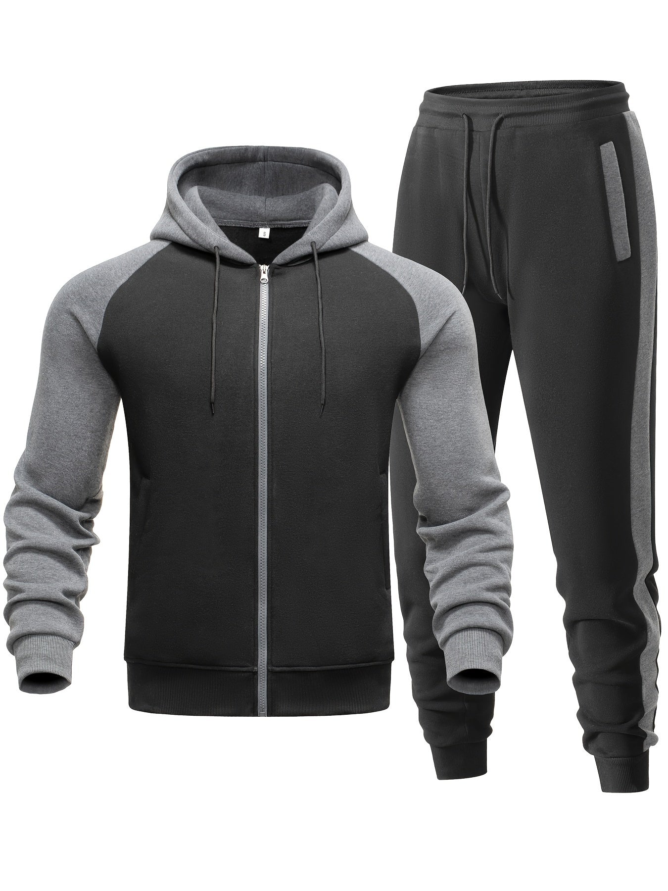 Heren Trainingspak Set – Comfortabele Hoodie & Joggingbroek
