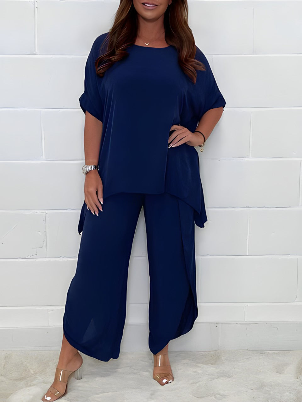 Oversized Dames Tweedelige Set – Comfortabele Loungewear Outfit