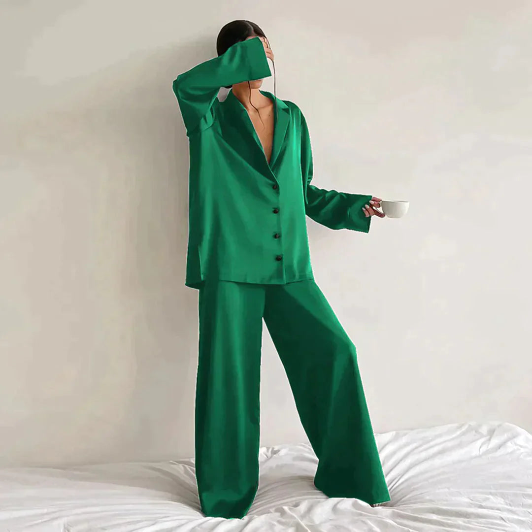 Comfortabele Pyjama Set - Luxe Dames Nachtkleding 2024