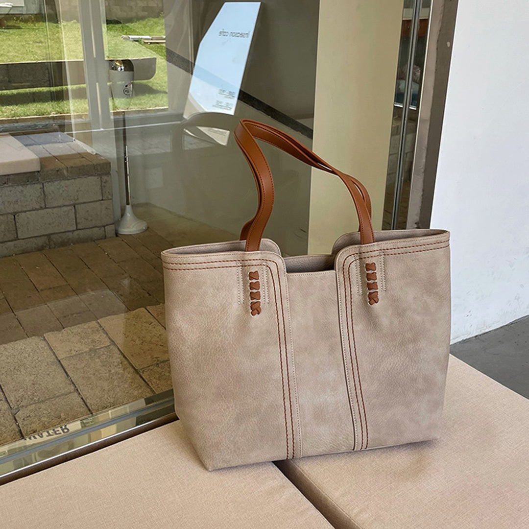 Ruime Shopper Tote Bag voor Dagelijks Gebruik