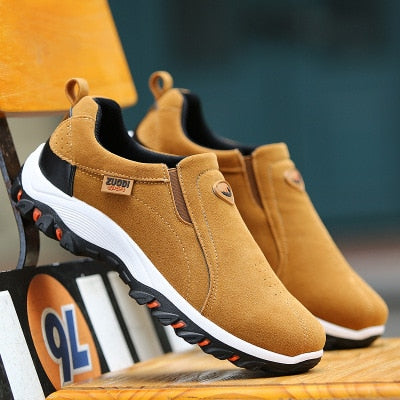 Comfortabele Veterloze Herenschoenen voor Elke Gelegenheid