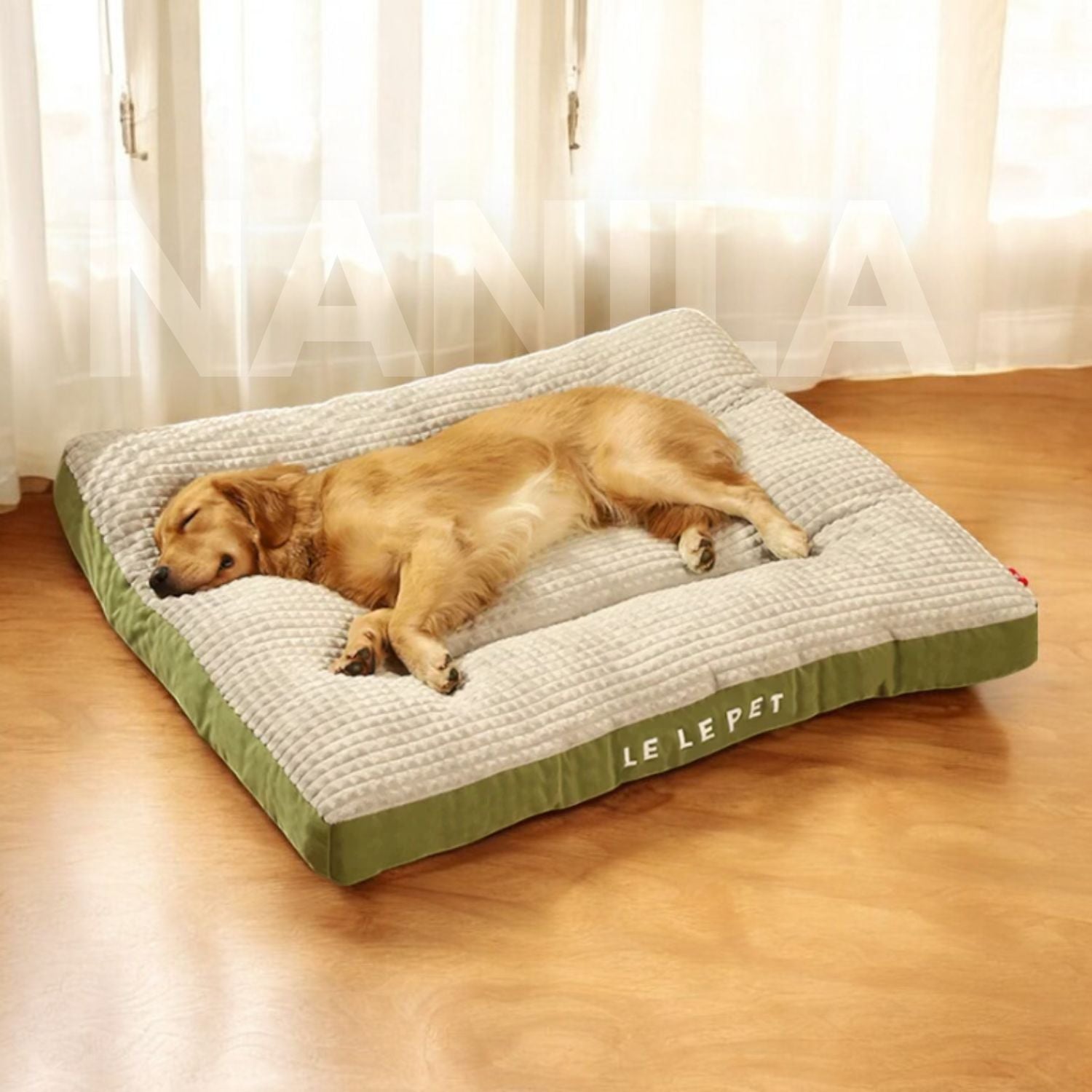 Luxe Hondenmand met Verhoogde Randen – Comfortabel Bed voor Honden
