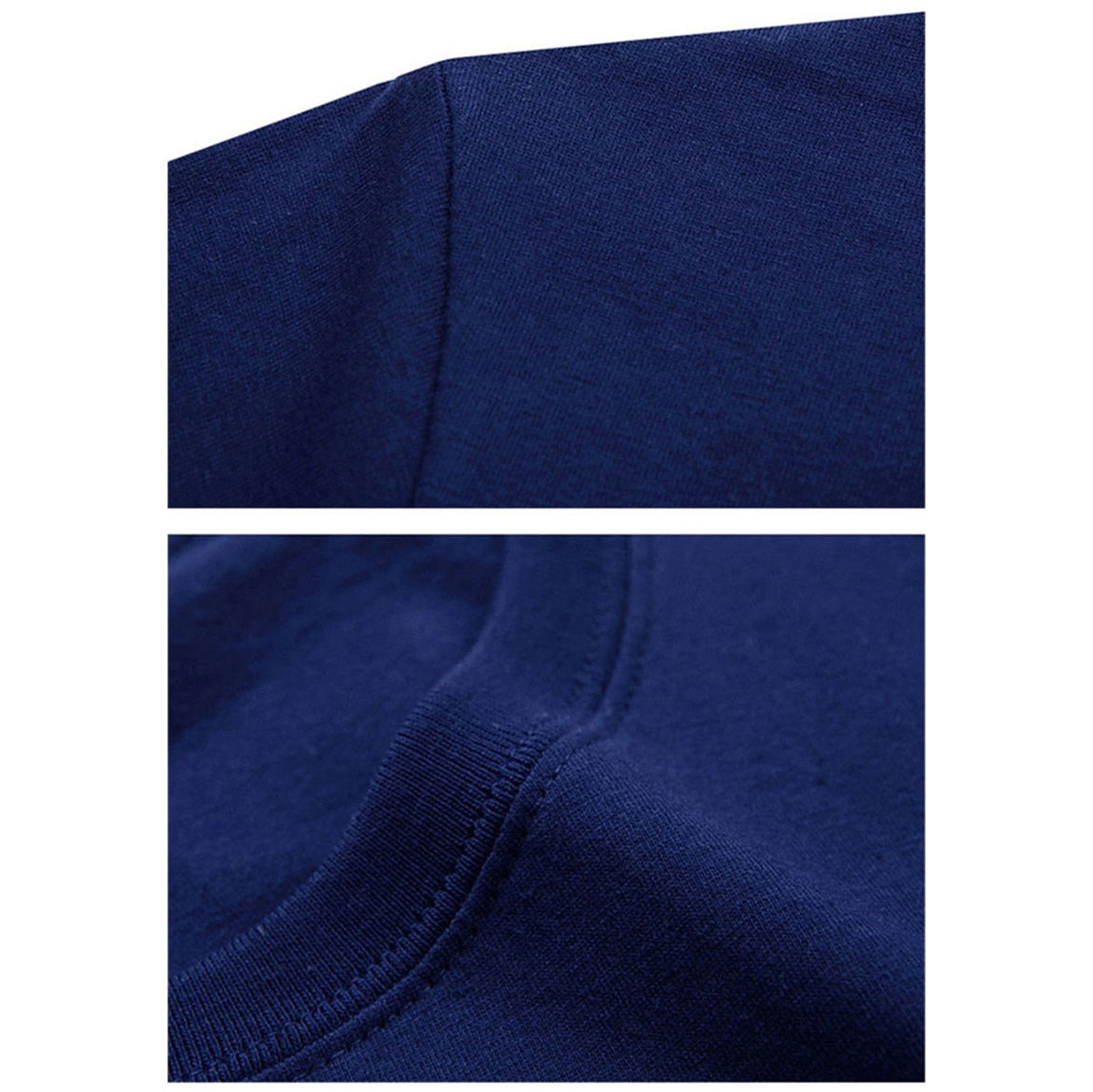 Slim Fit V-hals T-shirt voor Heren