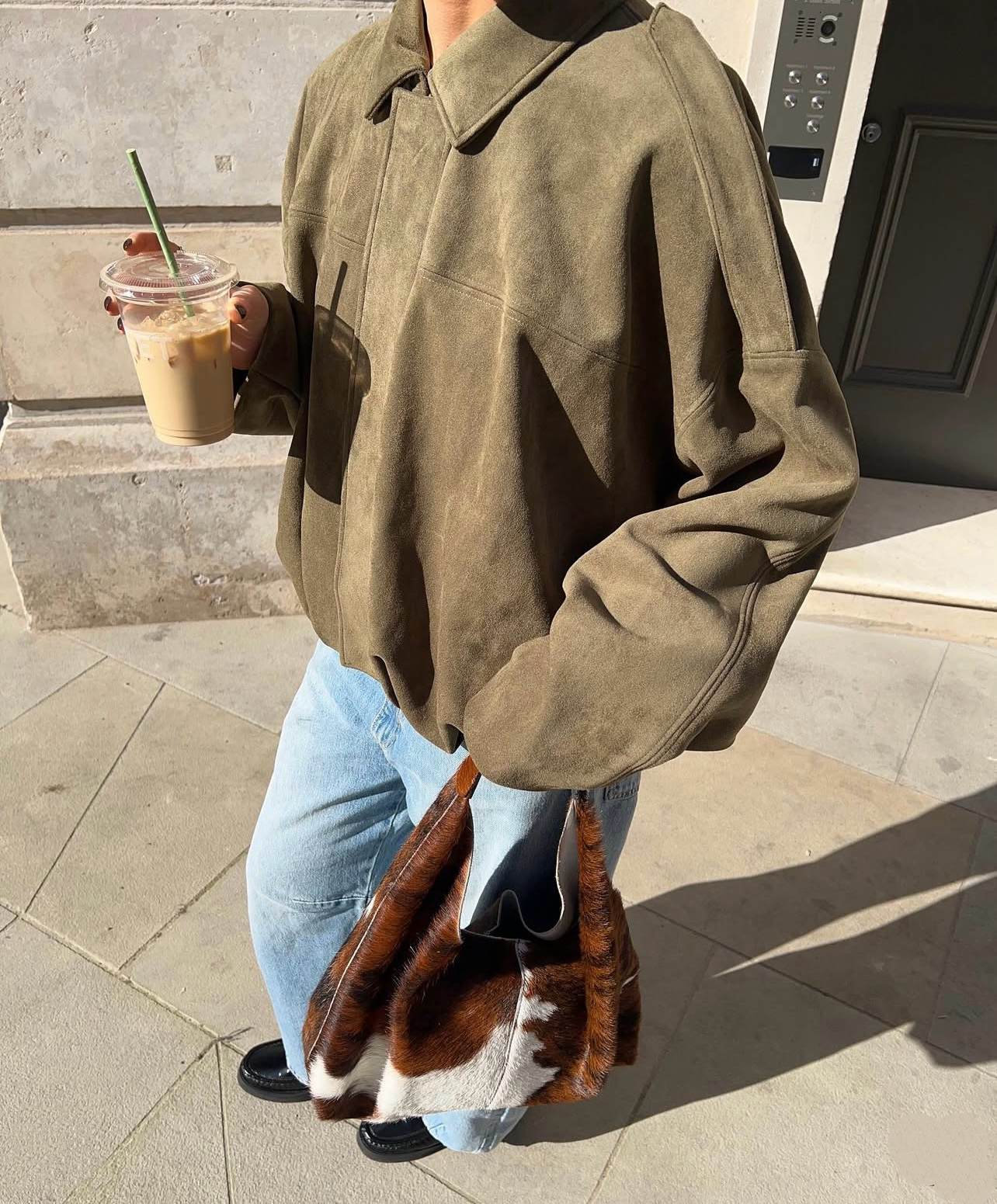 Oversized Sherpa Bomber – Casual Damesjas met Modieuze Pasvorm