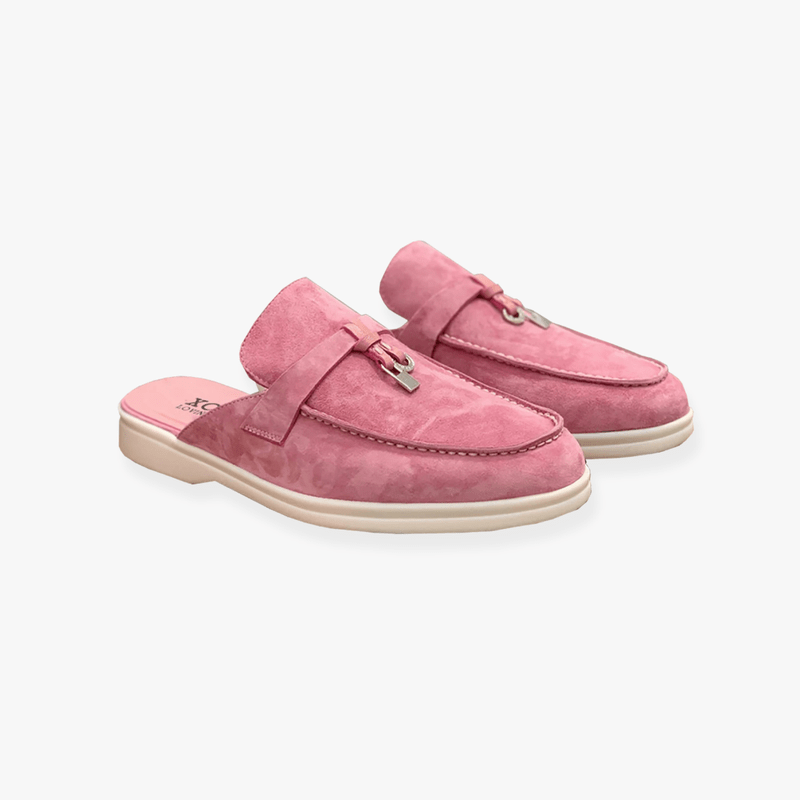 Dames Slip-on Mules met Elegante Gesp en Comfortzool