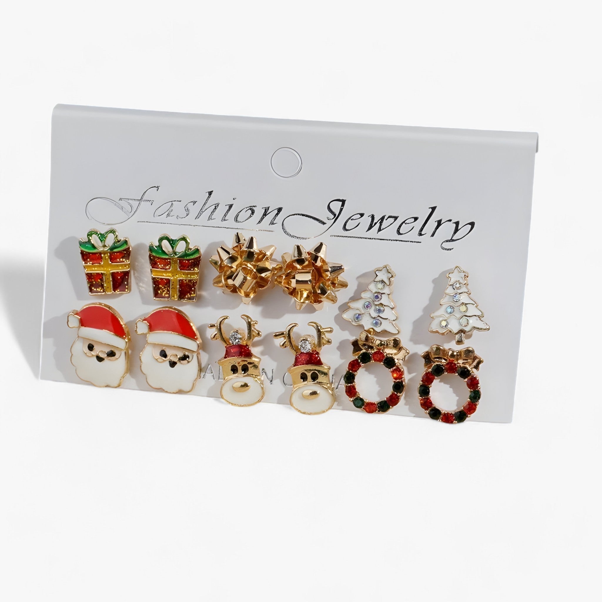 Kerst Oorbellen Set – Feestelijke Dames Sieraden in Diverse Designs