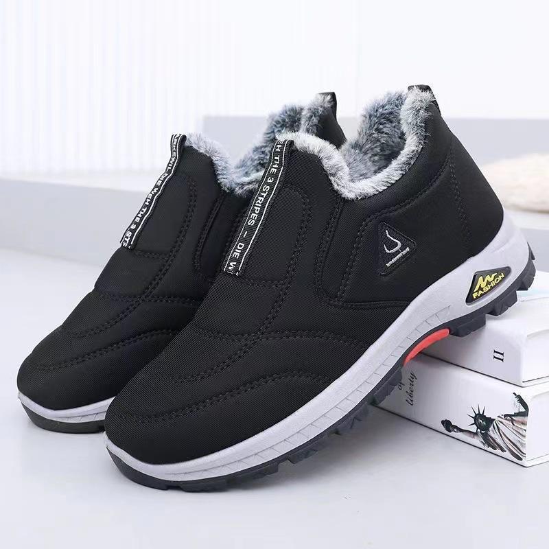Unisex Winter Instappers – Warme Antislip Sneakers met Bontvoering