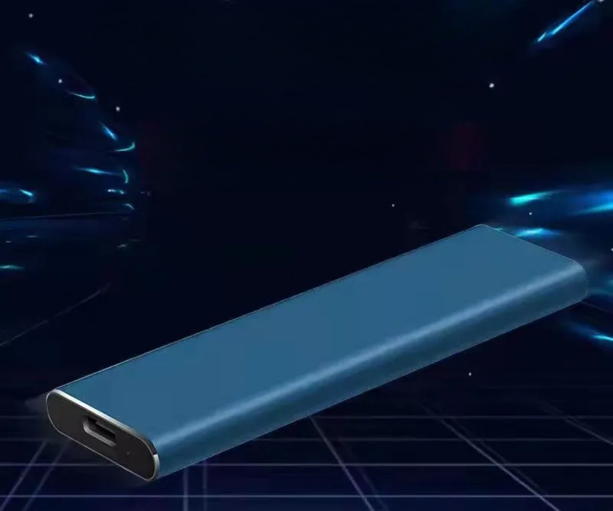 Externe Harde Schijf 4TB USB-C – Draagbare Ultradunne Dataopslag