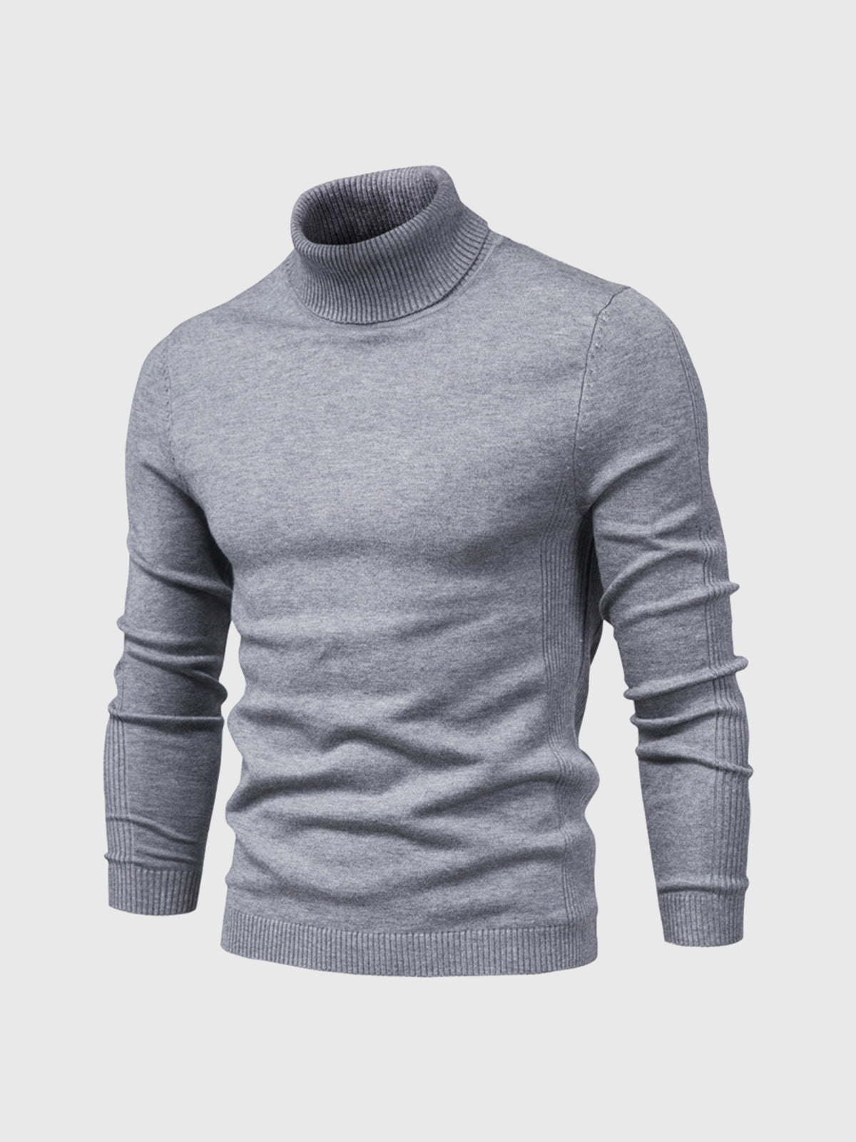 Heren Coltrui – Slim Fit Gebreide Wintertrui