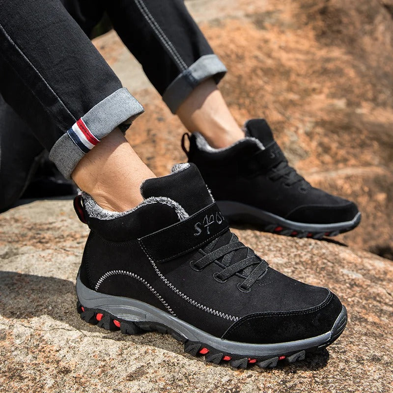 Wasserdichte Winterstiefelschoenen voor Heren met Rits-mezamstore.nl