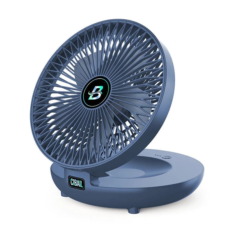 Elegante Draagbare Ventilator | Stijlvolle, Opvouwbare Ventilator voor Comfort