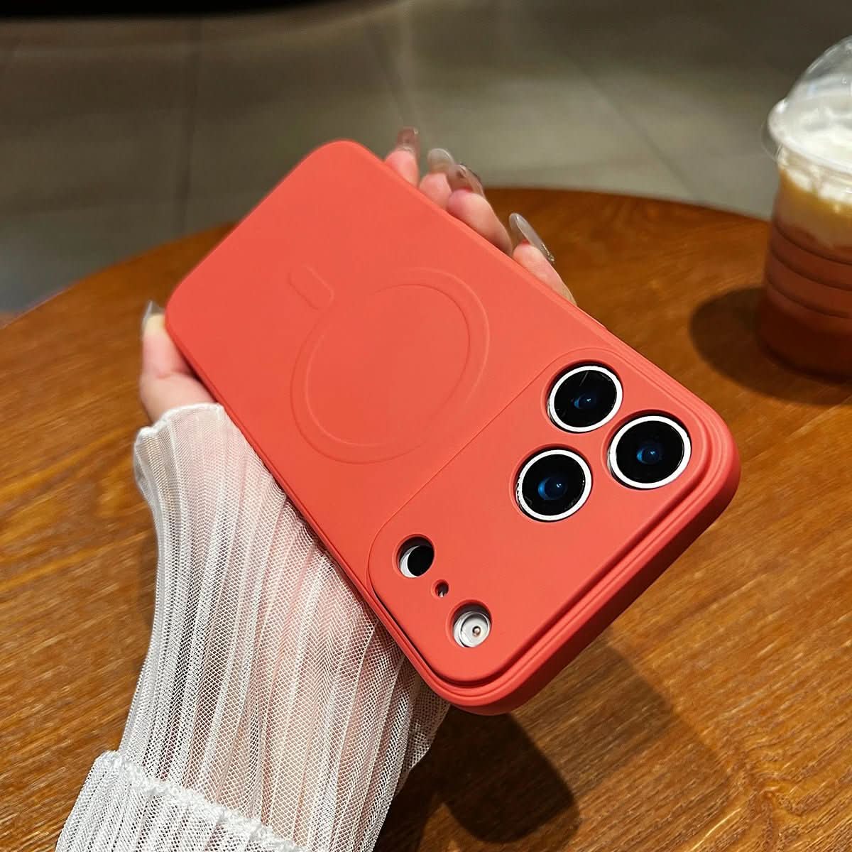 Magnetische Siliconen Telefoonhoes – Schokbestendige Beschermhoes