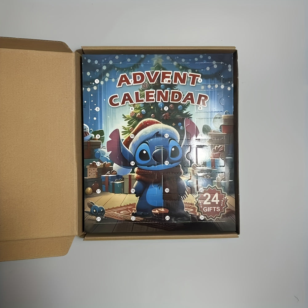Adventskalender met 24 Mini Figuren – Cartoon Kersteditie