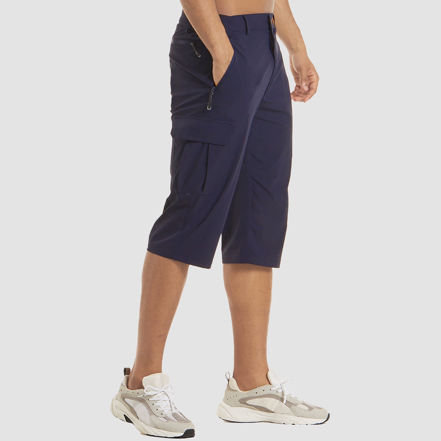 Functionele Heren Cargo Shorts met Meerdere Zakken