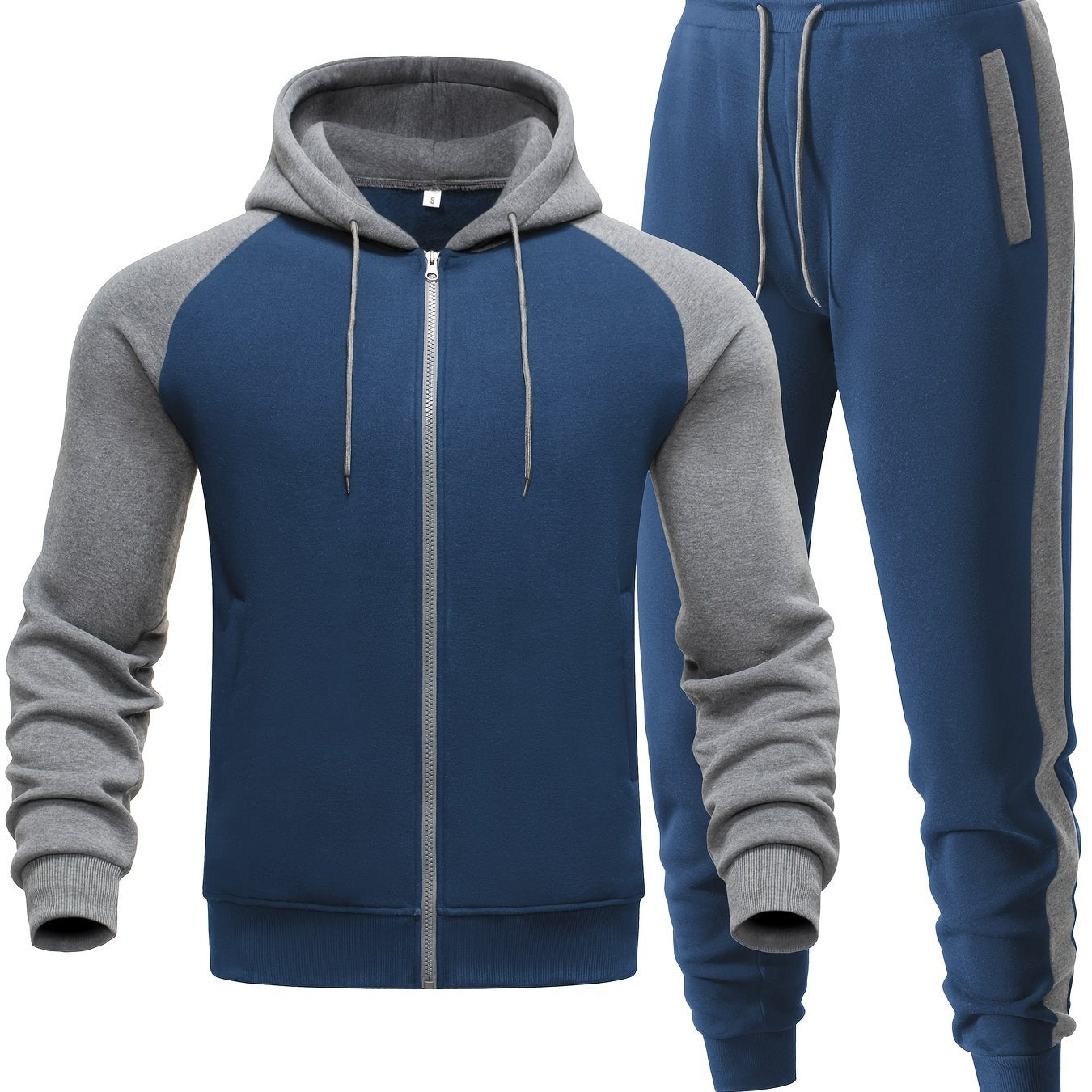Heren Trainingspak Set – Comfortabele Hoodie & Joggingbroek