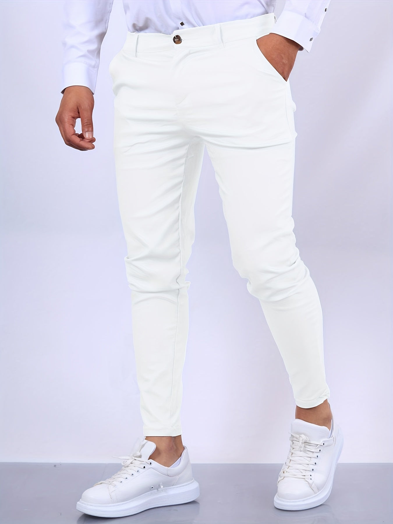 Slim-Fit Chino Heren - Modern en Comfortabel