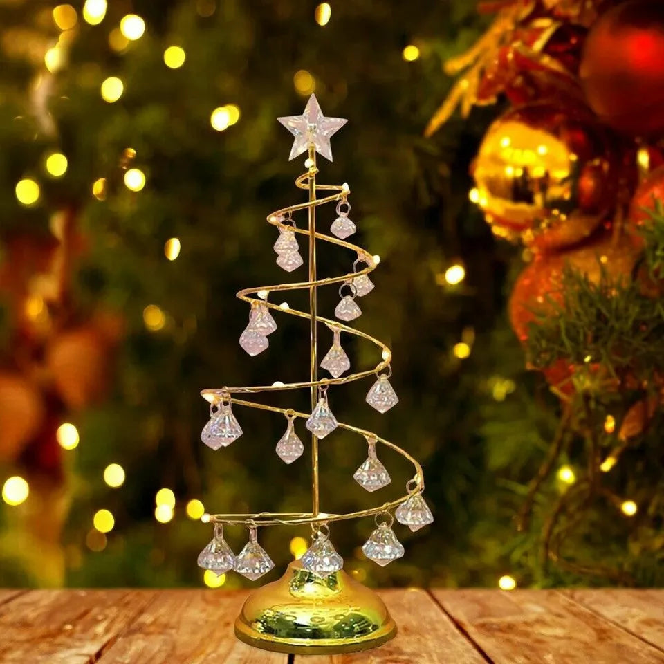 Kerstboom met LED-verlichting – Elegante sfeermaker voor uw interieur-mezamstore.nl