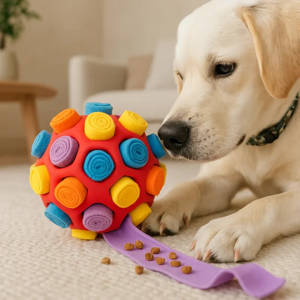 Snuffelbal Hondenspeelgoed – Interactieve Speelbal voor Honden