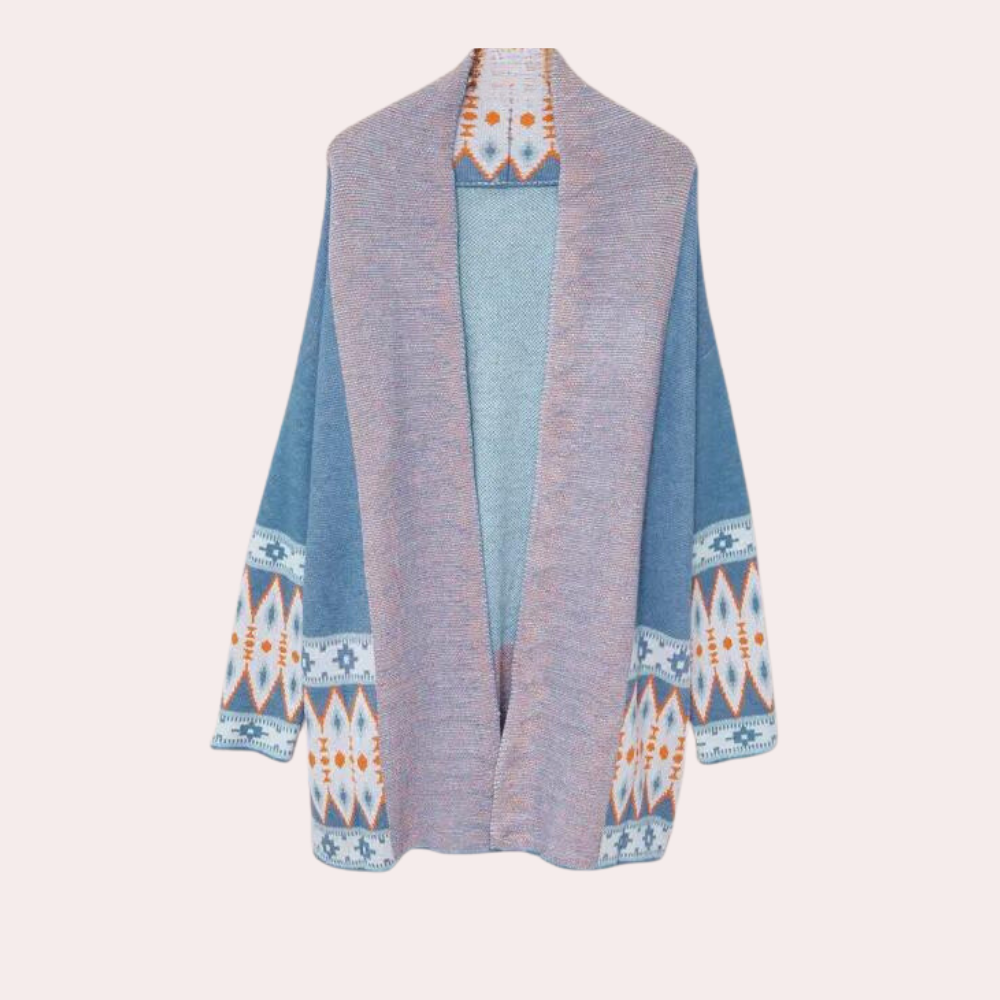 Boho-Stijl Dames Trui voor Comfort en Warmte-mezamstore.nl