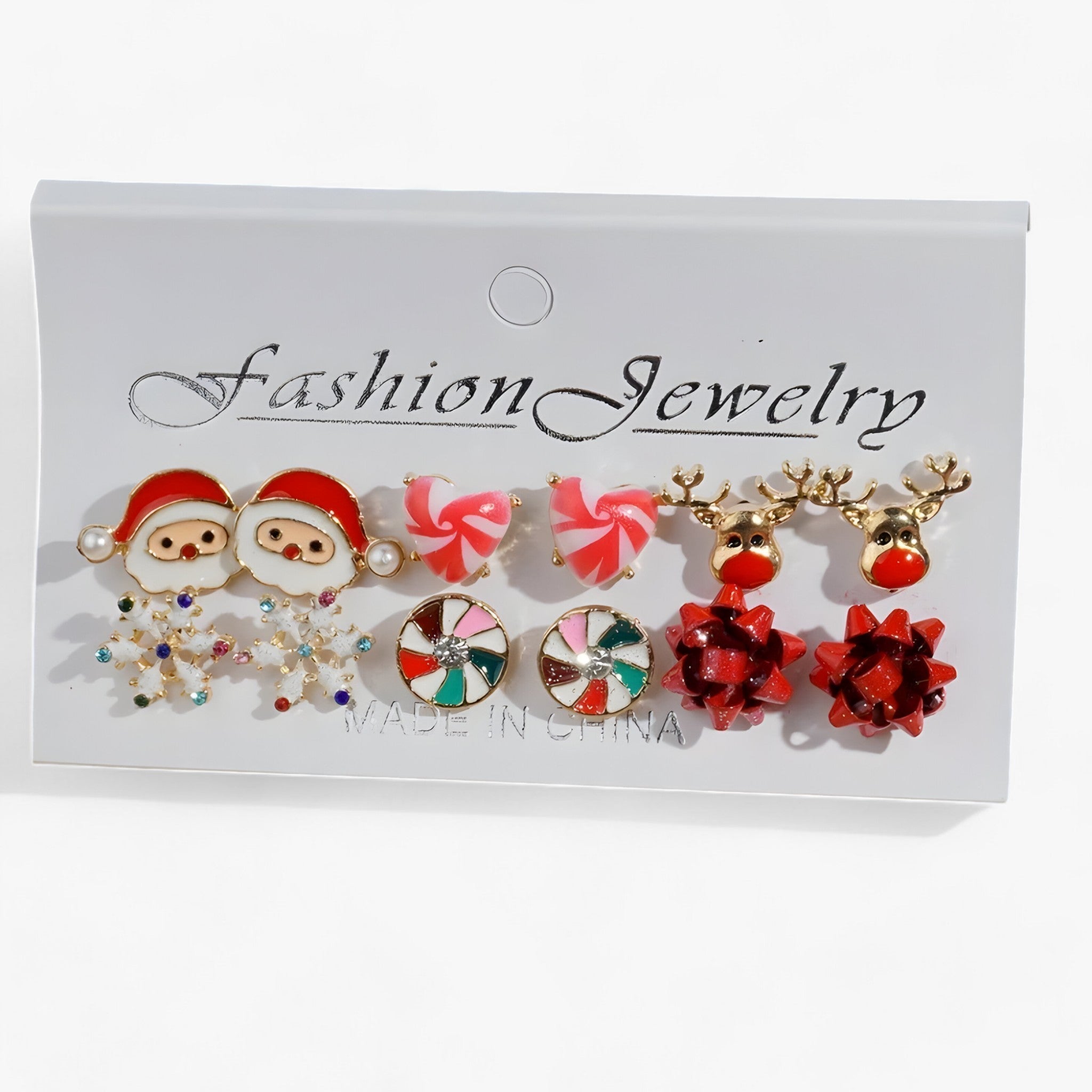 Kerst Oorbellen Set – Feestelijke Dames Sieraden in Diverse Designs