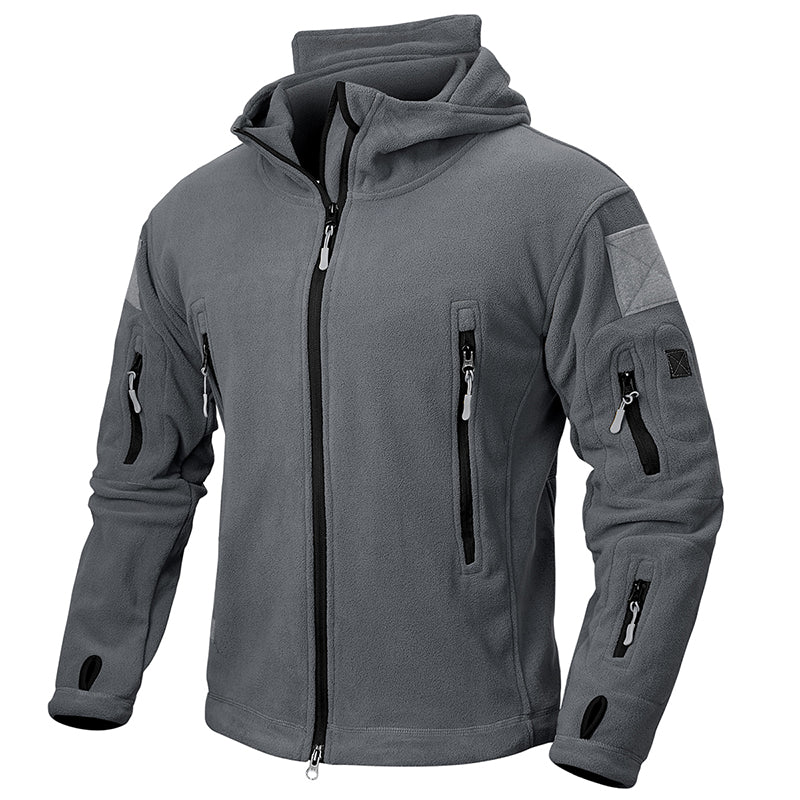 Tactische Fleece Kapuzenjacke voor Winter - Warm en Functioneel-mezamstore.nl
