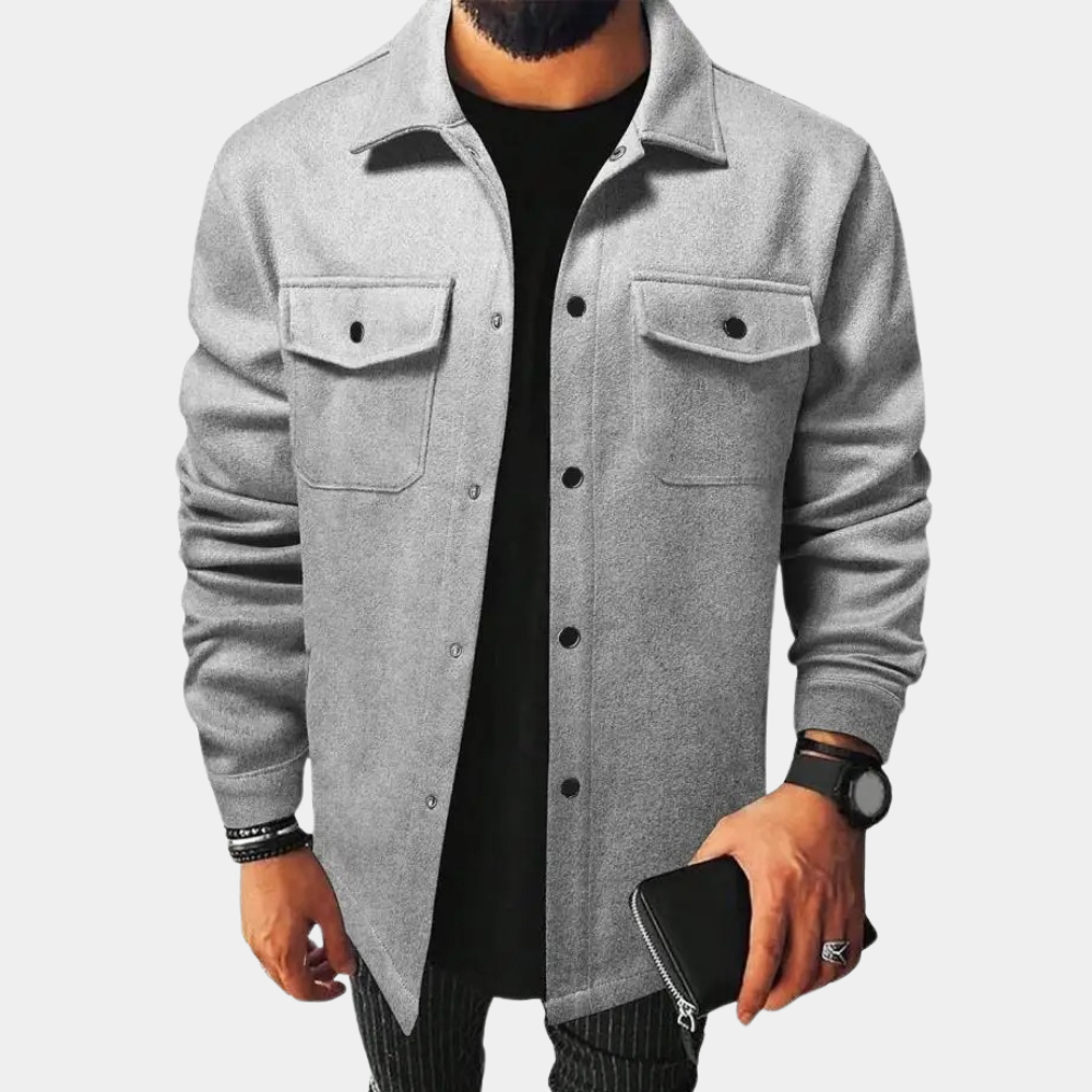 Comfortabel en Warm Herenoverhemd voor Koude Maanden