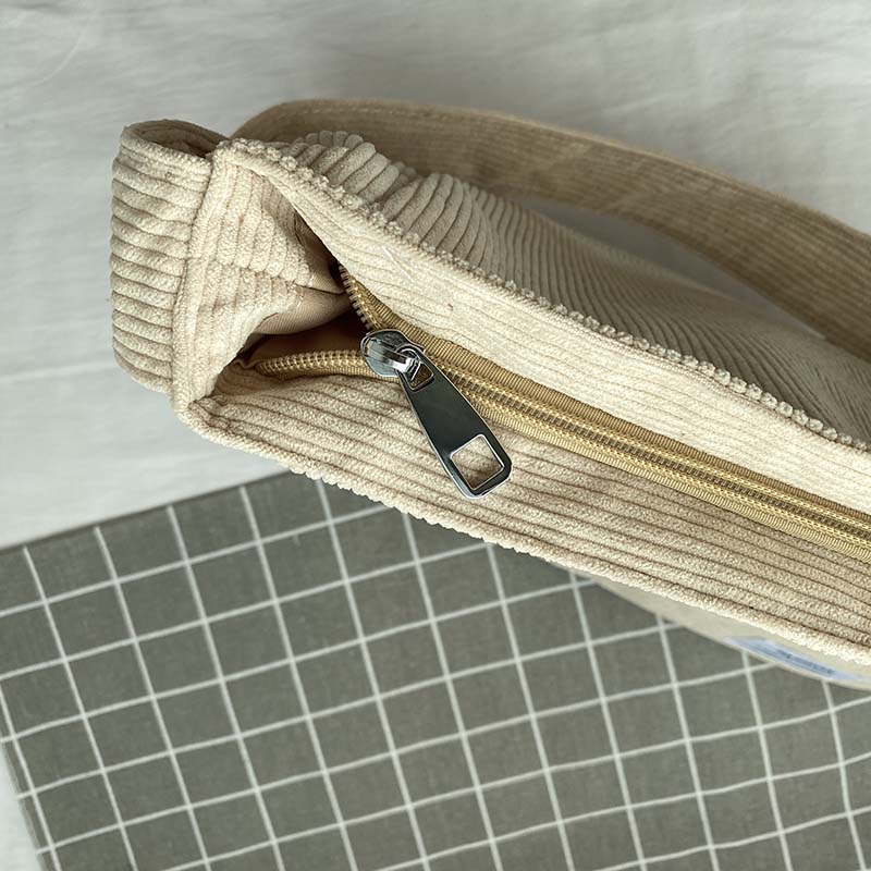 Duurzame Canvas Schoudertas met Verstelbare Band