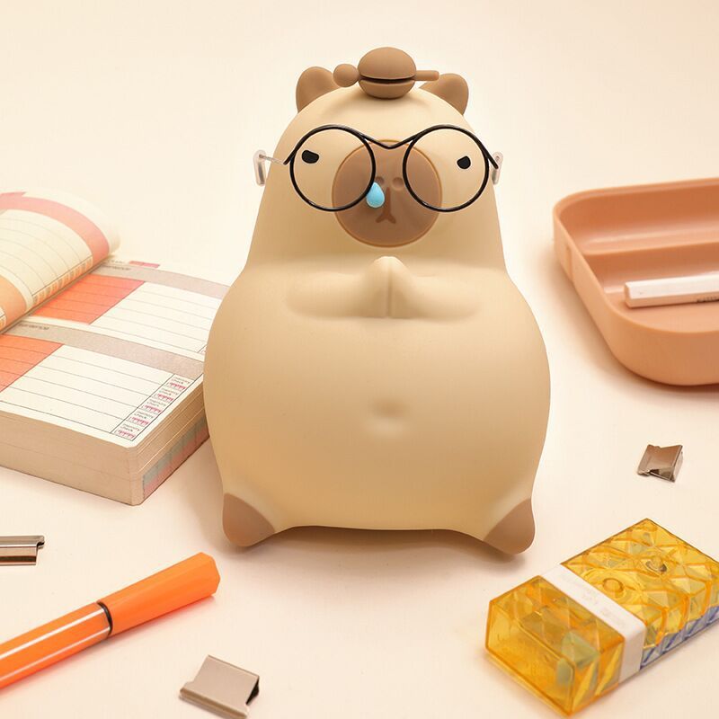 Schattige Hamster Nachtlamp – Warm LED Licht & Knuffelbaar Design