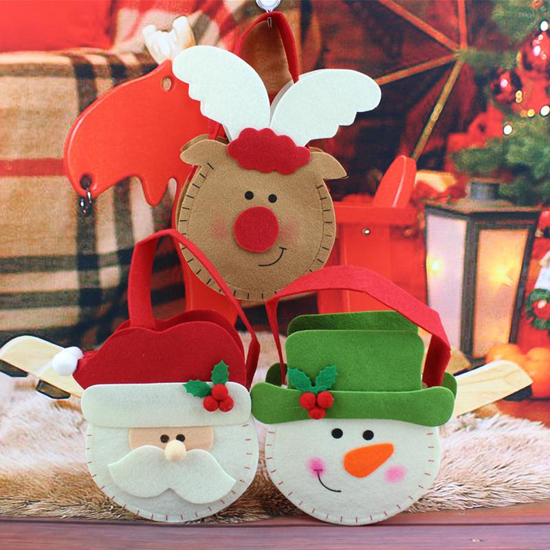 Kerst Gift Bag – Decoratieve Cadeautas Sneeuwman/Rendier/Kerstman