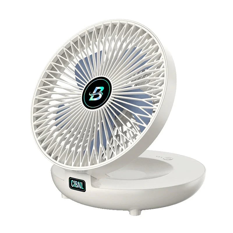 Elegante Draagbare Ventilator | Stijlvolle, Opvouwbare Ventilator voor Comfort