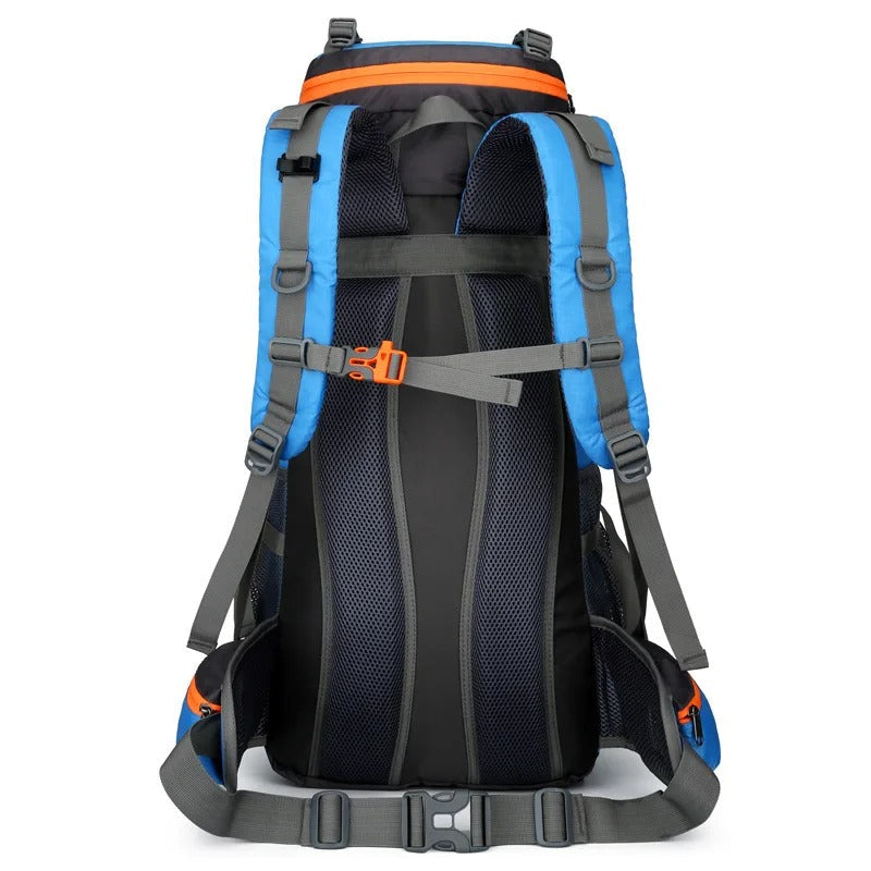 60L Waterdichte Outdoor Rugzak – Perfect voor Avontuurlijke Reizen