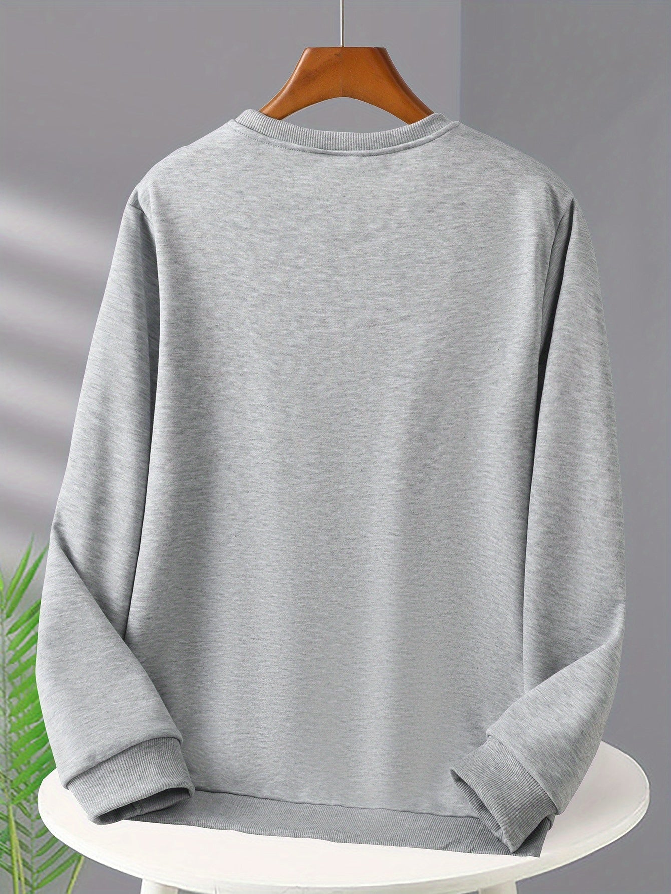 Heren Kersttrui met Santa Print – Comfortabele Winter Sweater